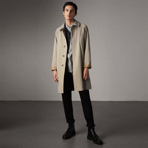 burberry camden car coat sandstone|Burberry lightweight camden coat.